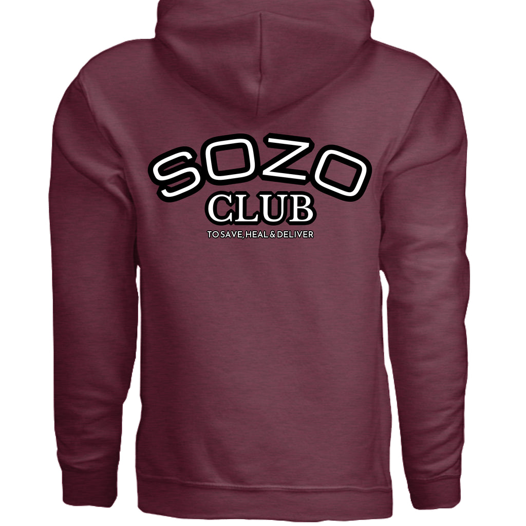 Heather Sport Dark Maroon - BACK
