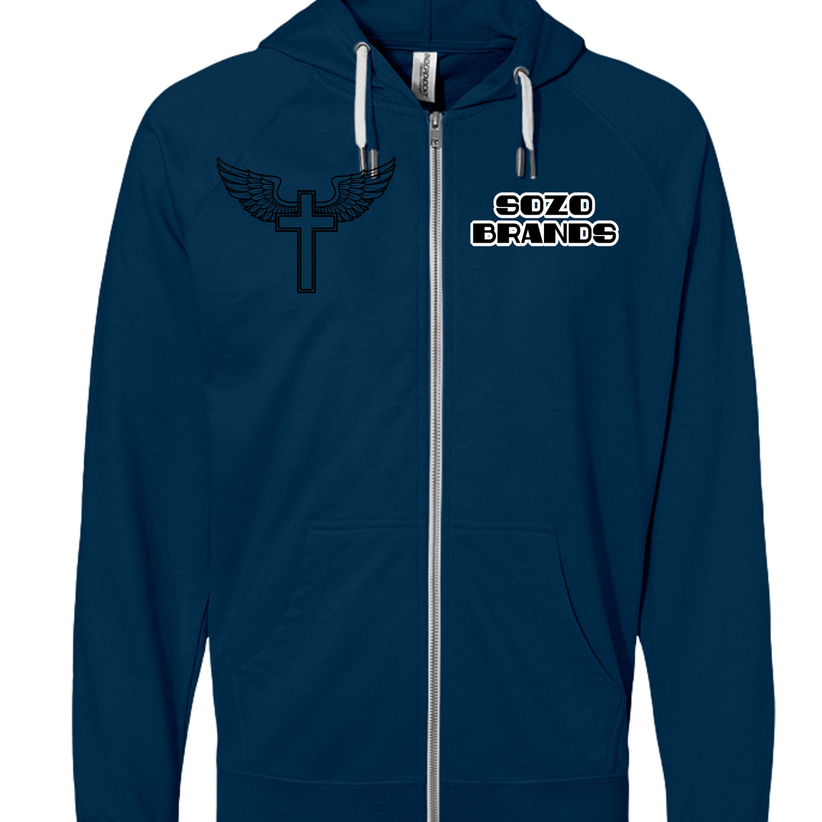 T.R.O.G.I.C. Lightweight Hoodie — Indigo